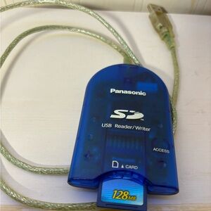 Panasonic SD reader/writer. SD card not included.